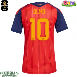 Spanien Dani Olmo #10 Hemmatröja Kvinnor VM 2026 Kortärmad